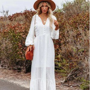 VICI Jenson Cotton Eyelet Dress